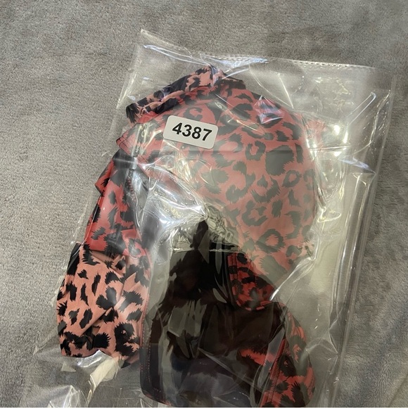 New! Beach Riot Rae leopard cutout side tie one piece swimsuit 24387 - Picture 12 of 12